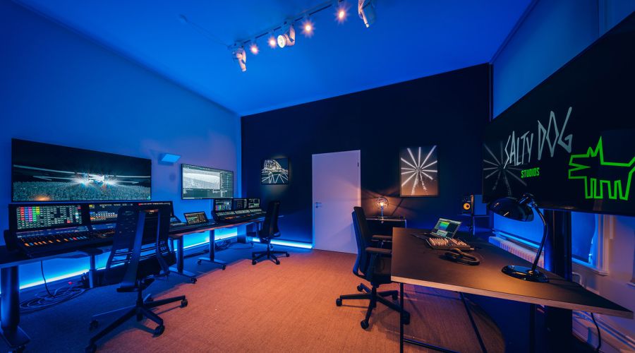 impression FR1 TM betonen die stilvolle Atmosphäre in den Salty Dog Studios