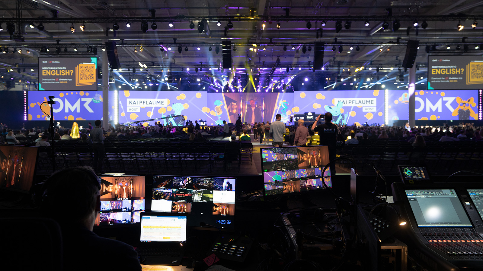 Over 1,000 GLP fixtures in use at OMR Festival in Hamburg