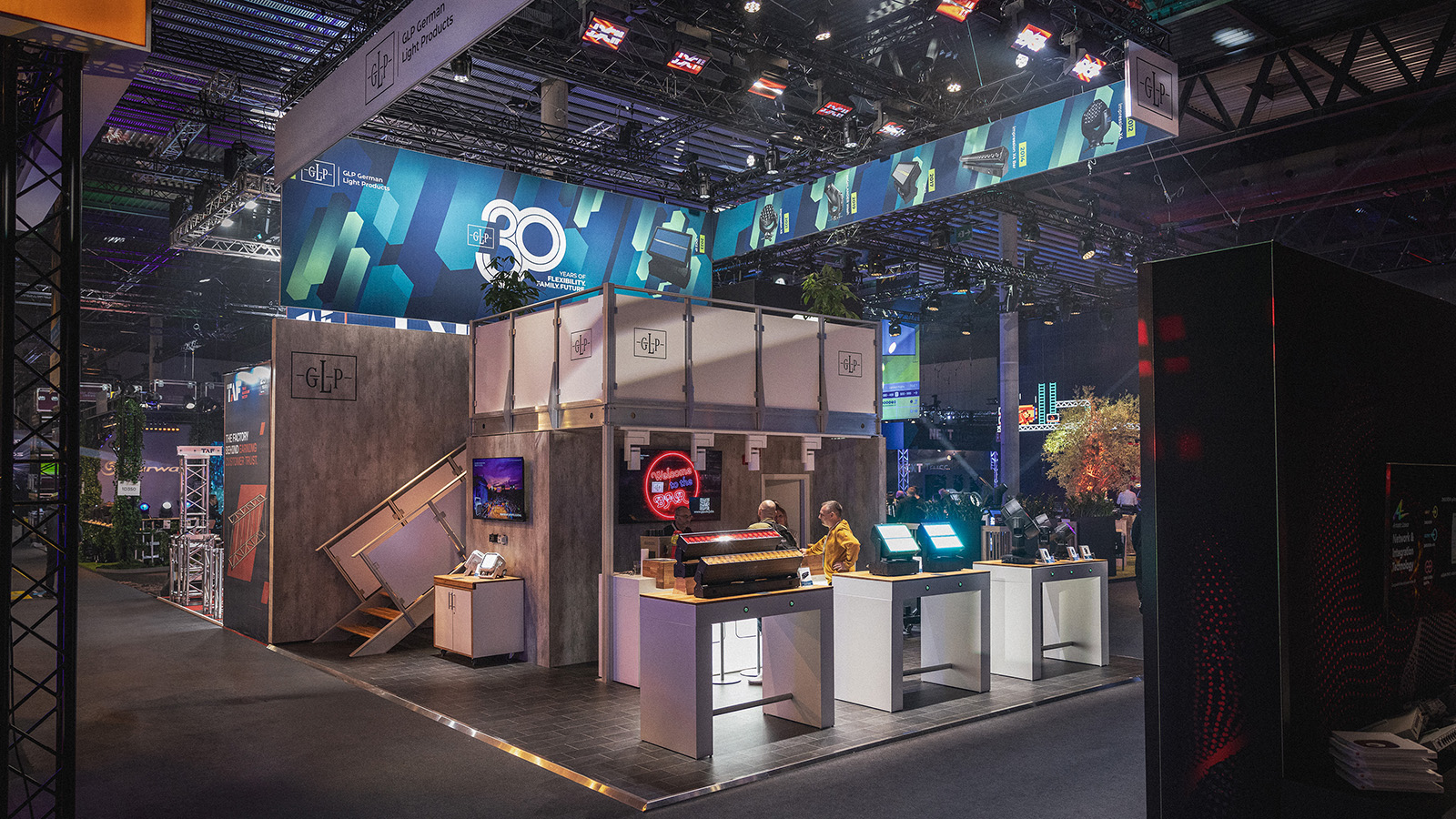 GLP to launch exciting innovations on new, sustainable stand design at ISE 2025