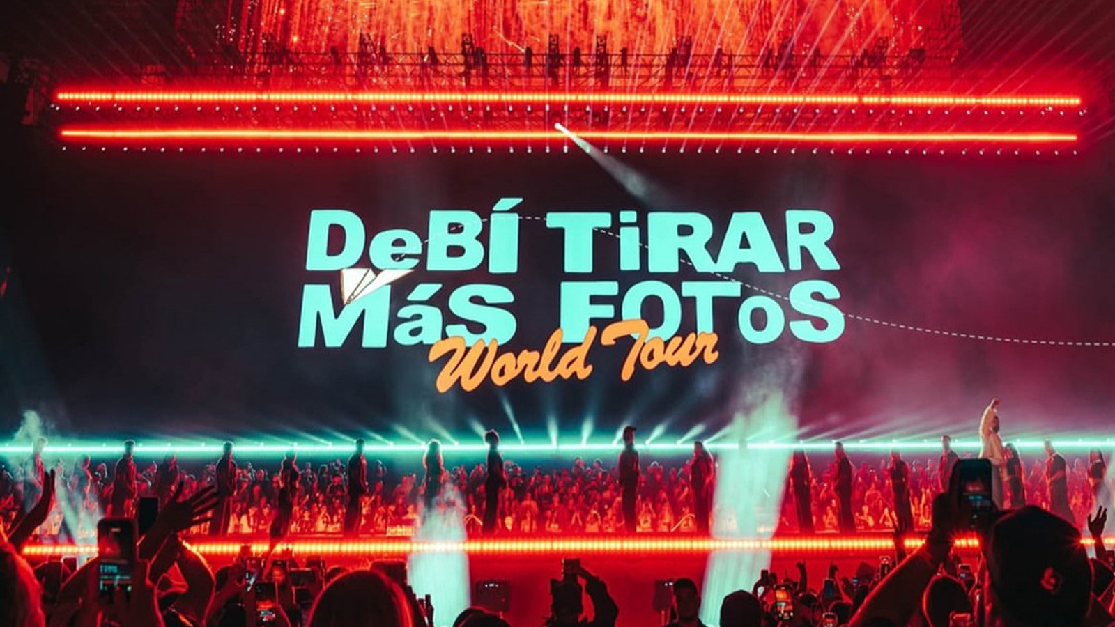 GLP JDC2 IP and MAD MAXX anchor lighting design on Bad Bunny stadium tour