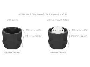 DRX Sleeve for impression X5 IP