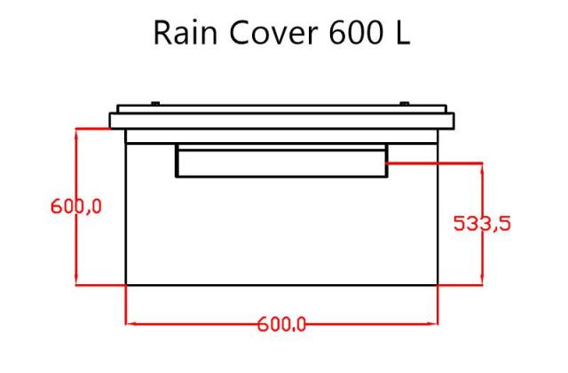 Rain Cover 600 L
