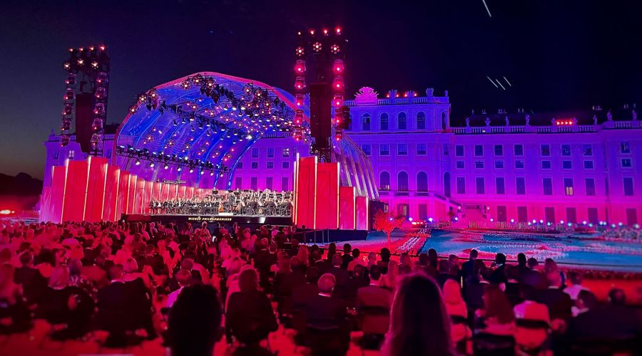 Summer Night Concert returns with Vienna Philharmonic and over 250 GLP moving lights
