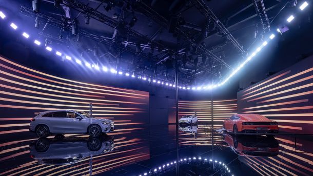 Licht, Marke, Emotion – GLP begleitet Mercedes-Benz auf der IAA Mobility 2025