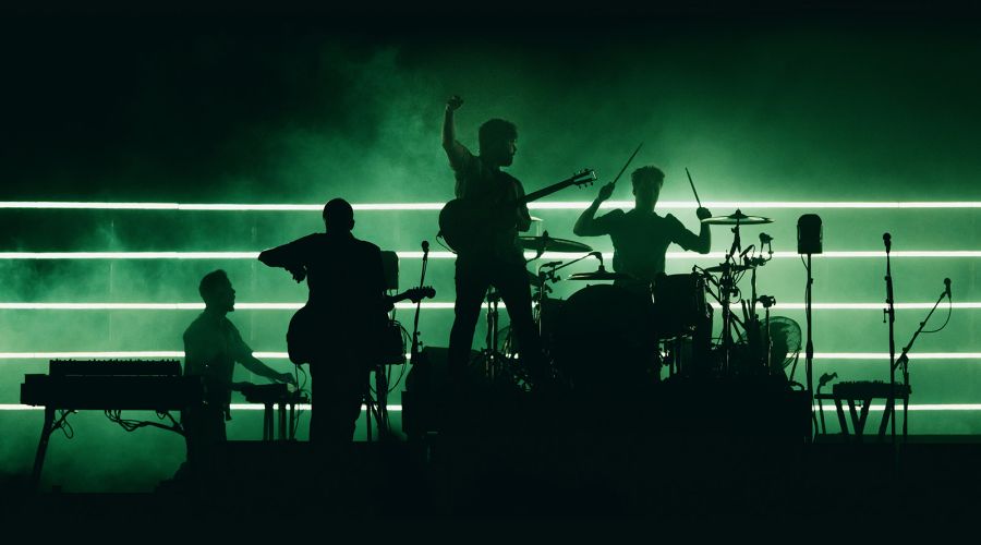 Foals’ energetic set enhanced by GLP’s versatile JDC Line and impression FR10