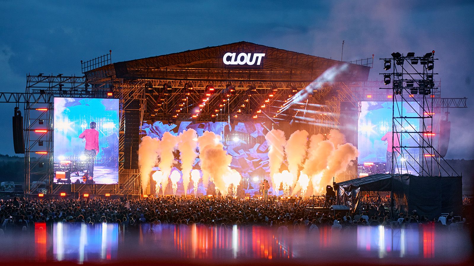 223 GLP fixtures across two stages at CLOUT Festival 2026