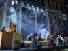 GLP TWYN bridges stage and the historic site at Mérida Classical Theatre Festival