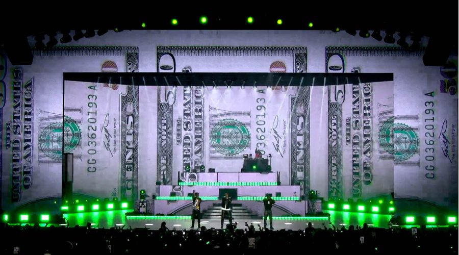 JDC2 IPs help 50 Cent create Vegas-style New Year party