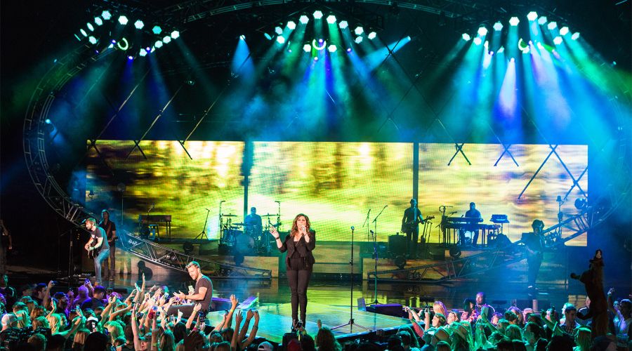 Countrystar Lady Antebellum auf Tour mit impression X4 Bars