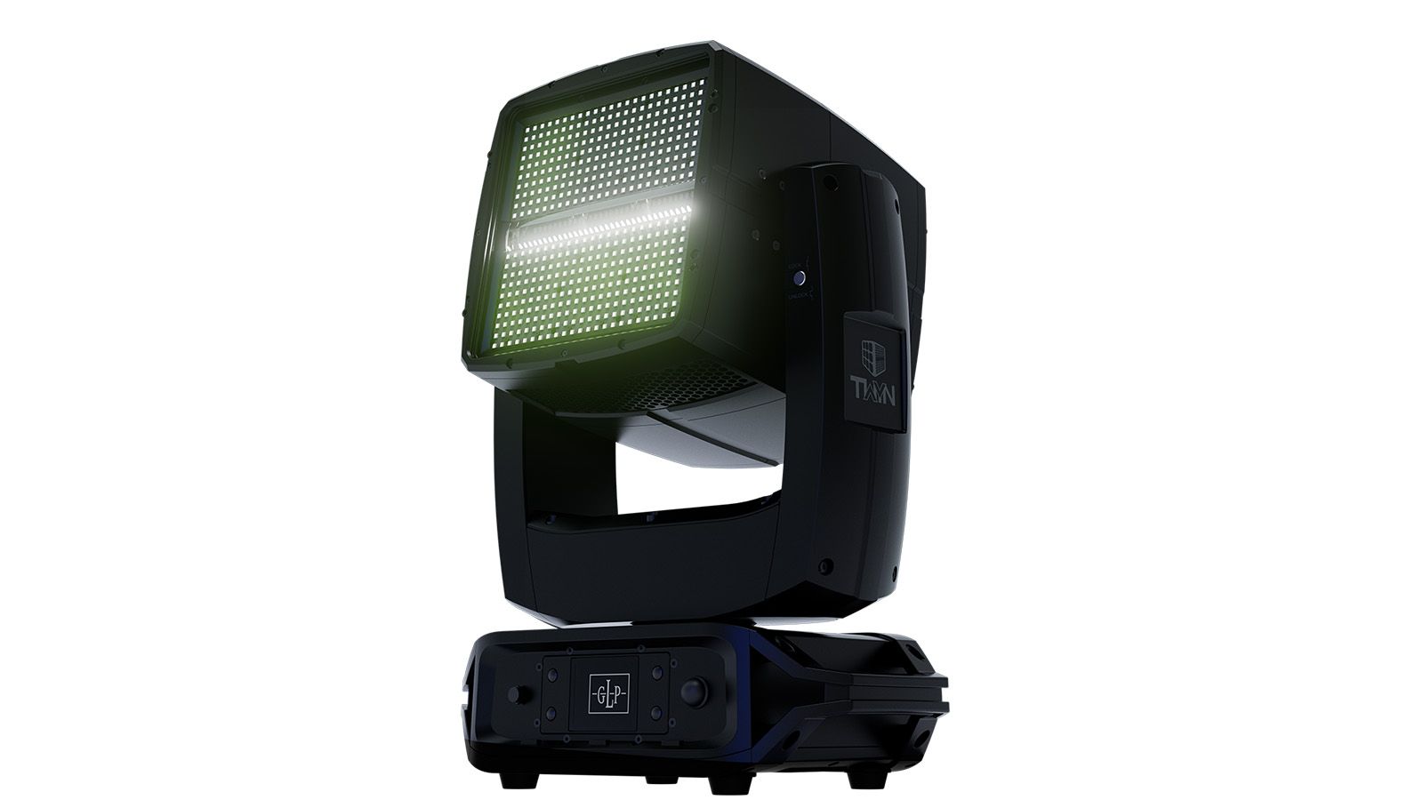GLP TWYN vereint die kreativen Stärken von Creos und JDC Burst 1 in einem innovativen Dual-Face Moving-Head-Design