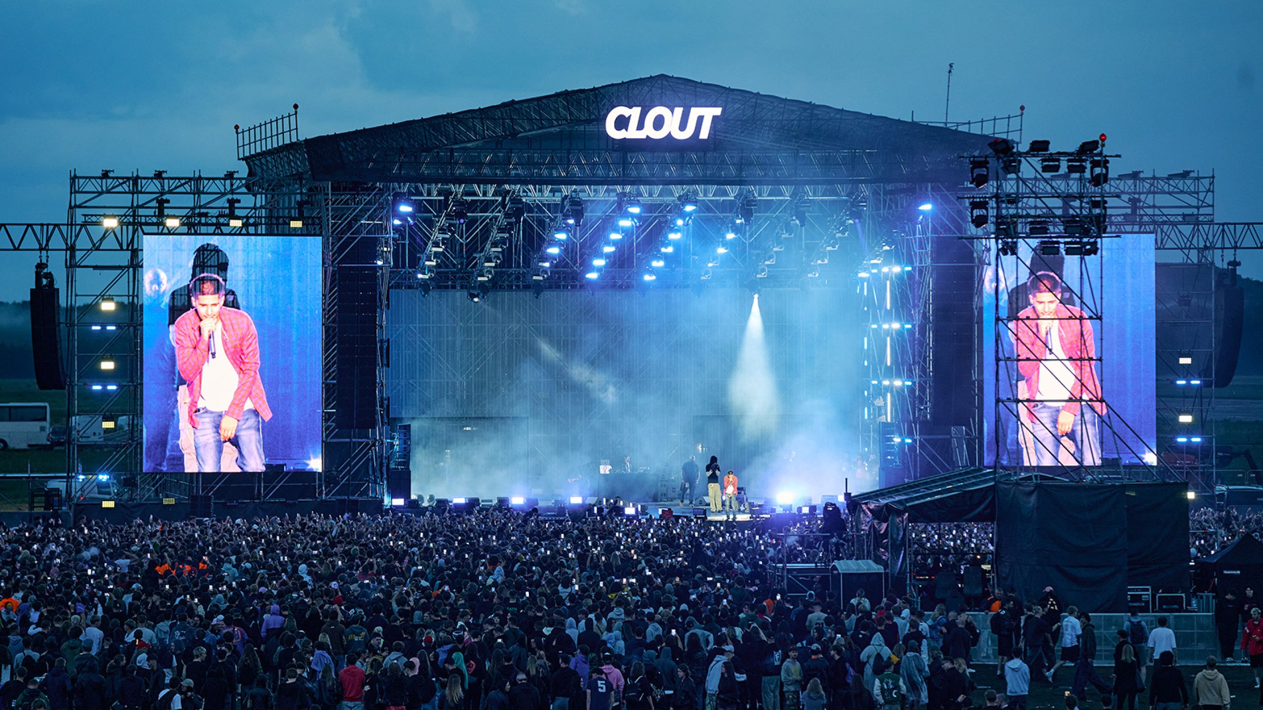 223 GLP fixtures across two stages at CLOUT Festival 2026