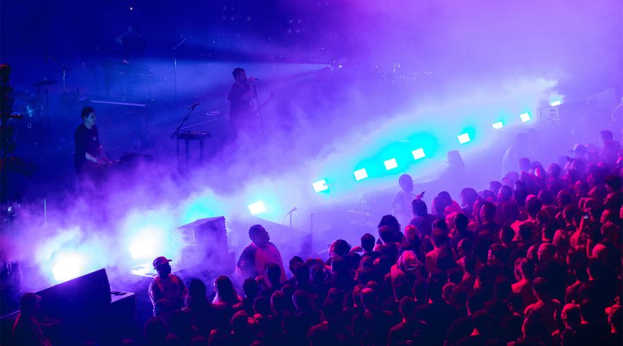 NIN Provides Industrial Scale Debut for GLP’s LED Hybrid Strobe