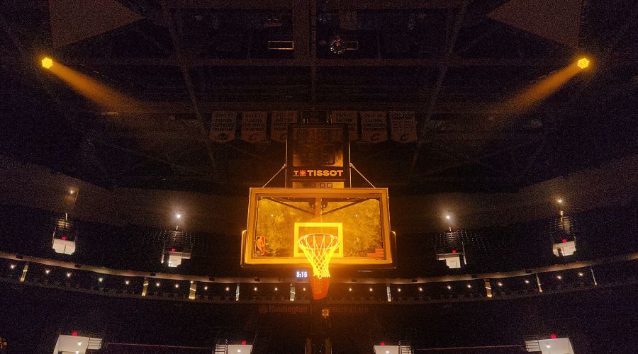 First permanent installation of GLP’s mighty MAD MAXX CW for Cleveland Cavaliers