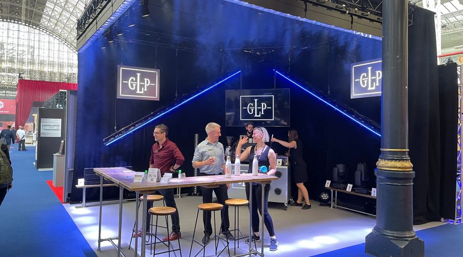GLP welcomes PLASA audience with a blinding display
