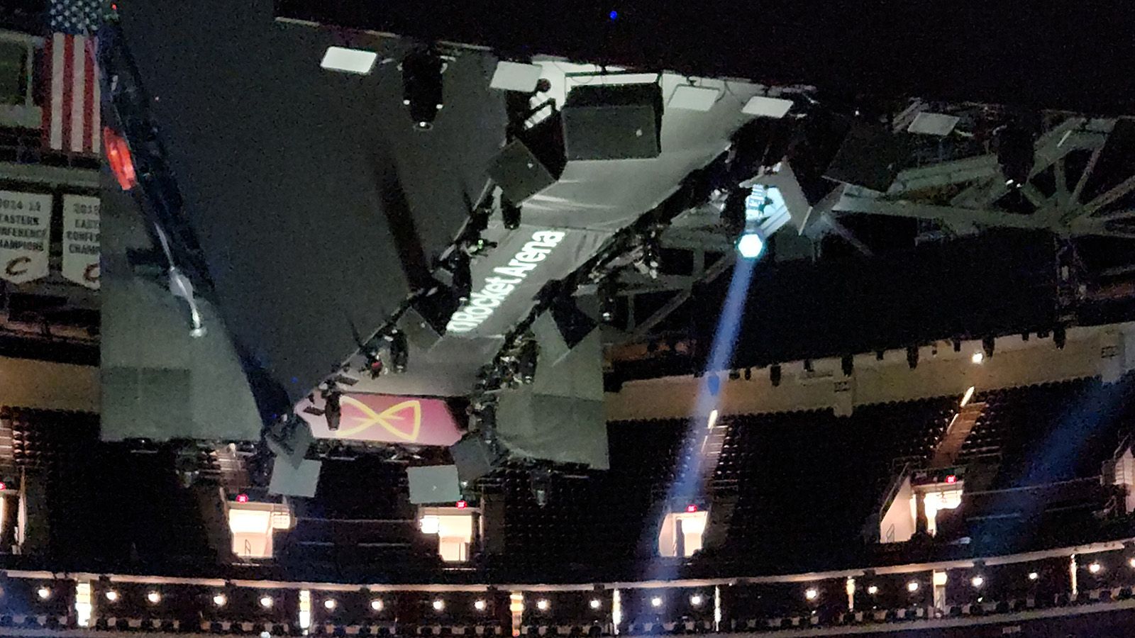 First permanent installation of GLP’s mighty MAD MAXX CW for Cleveland Cavaliers