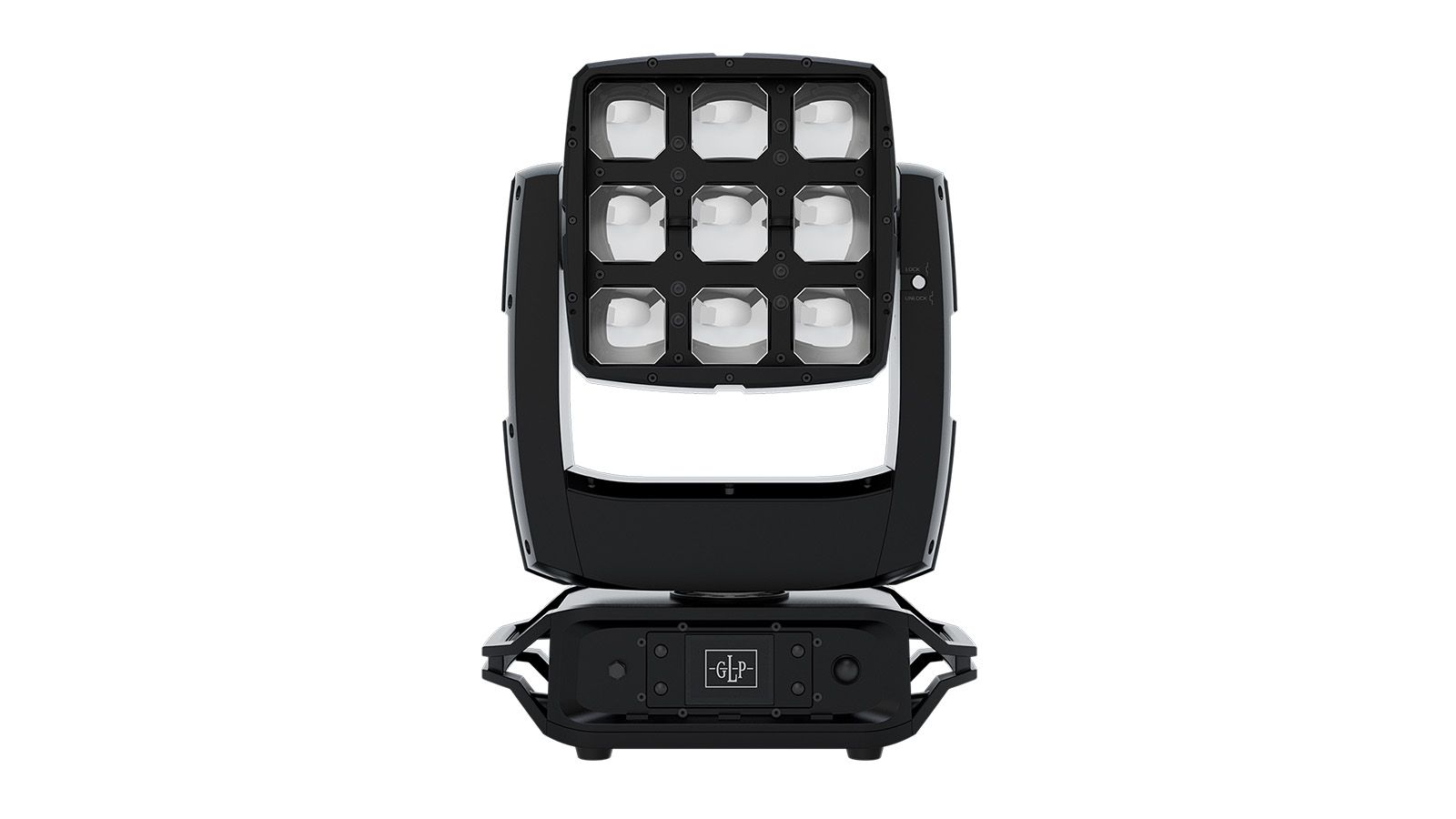 GLP TWYN vereint die kreativen Stärken von Creos und JDC Burst 1 in einem innovativen Dual-Face Moving-Head-Design