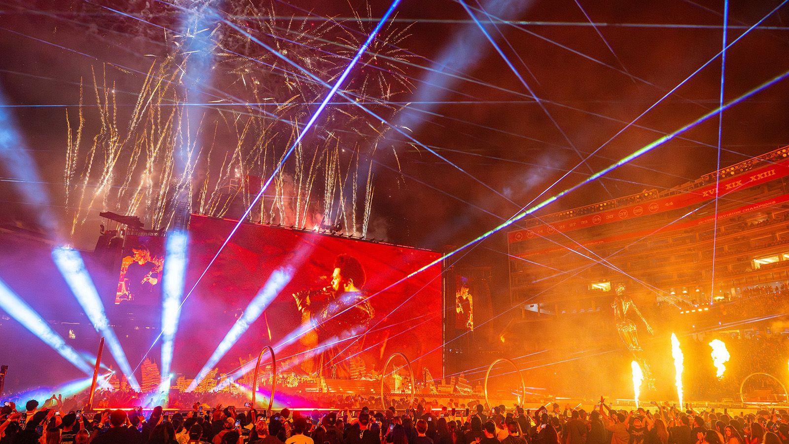 GLP MAD MAXX creates high visual impact over The Weeknd’s touring city skyline