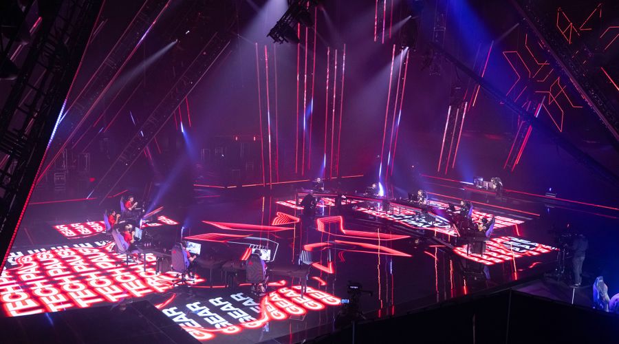 Nearly 1,000 GLP fixtures on duty at Valorant esports final