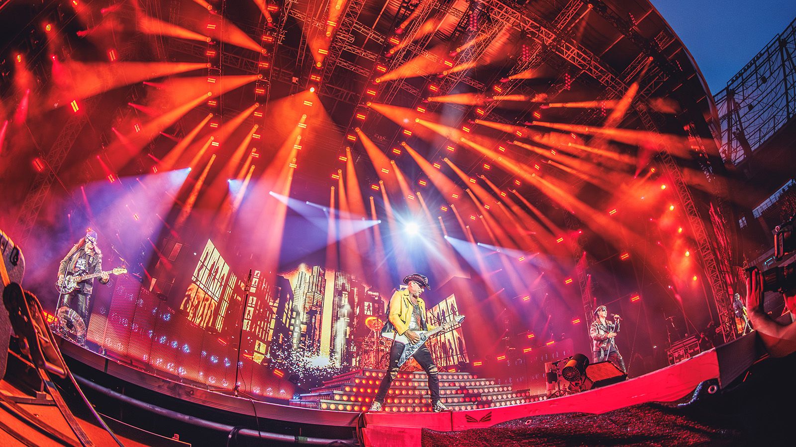 Scorpions celebrate 60th anniversary at Hanover stadium, with GLP’s latest high impact fixtures