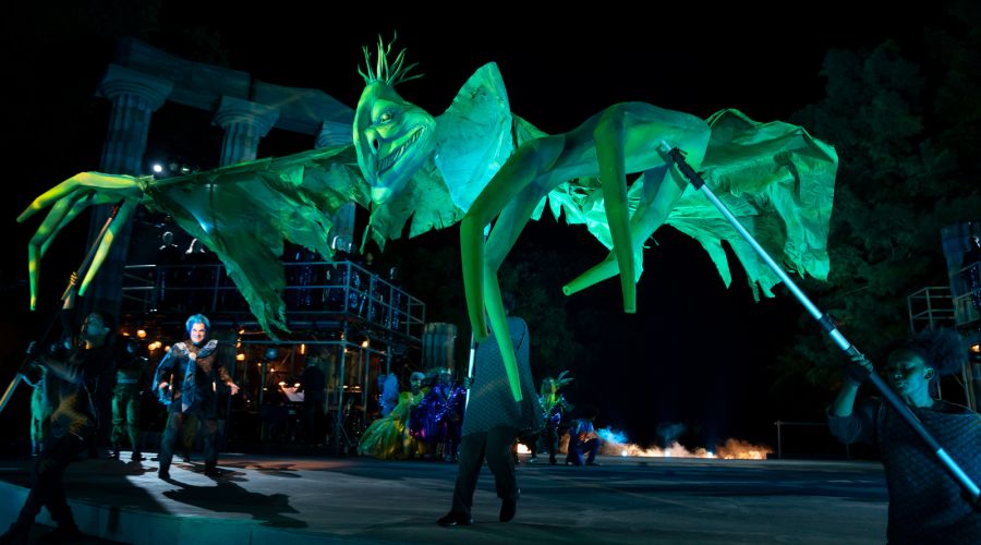 New FUSION by GLP fixtures light Hercules the Musical