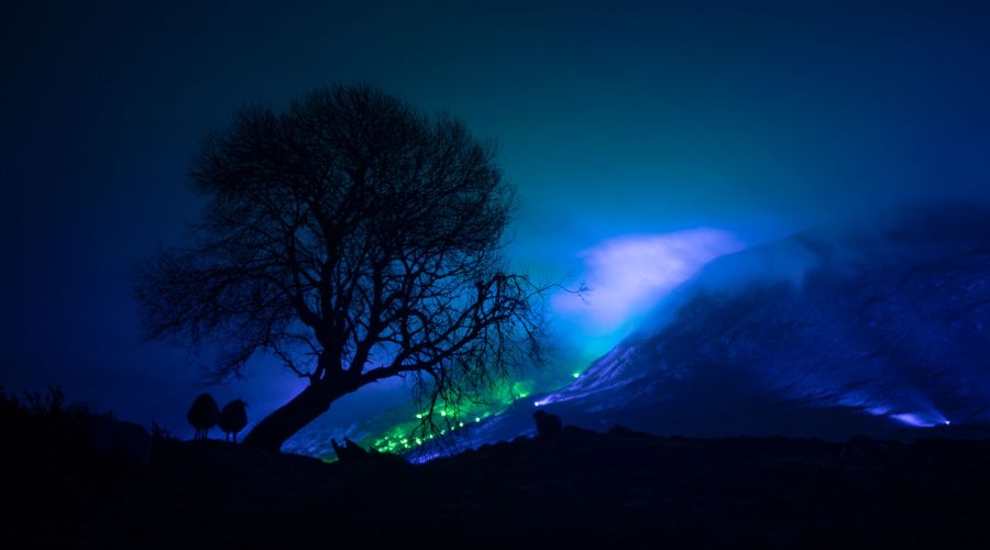 Kari Kola drenches Connemara Mountains in color