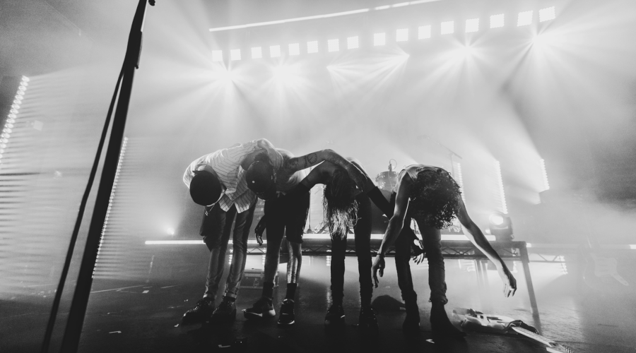 The Hunna back GLP solutions on recent tour