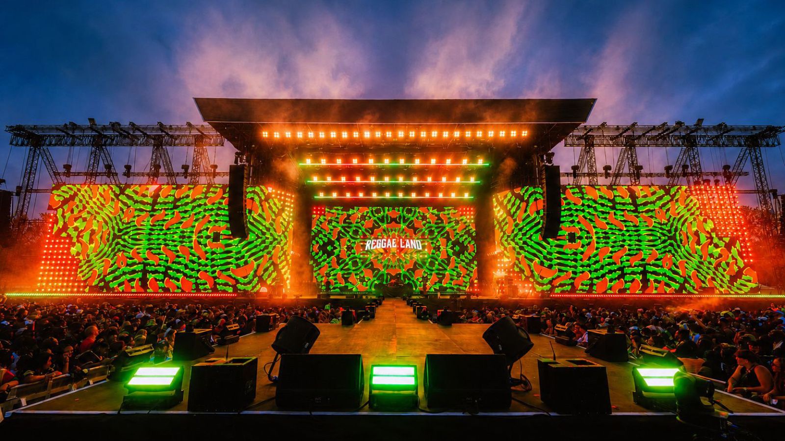 500 GLP X-PAR 12Z fixtures light Reggae Land’s main stage across sold-out weekend