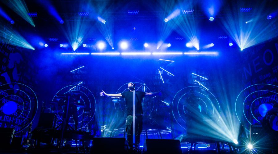 FUSION Sticks draw clear lines of light for Rea Garvey's ‘NEON’ tour